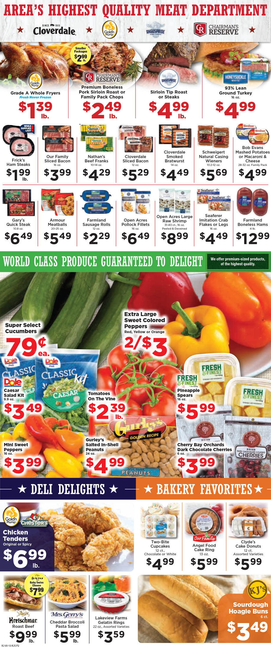 KJ's Fresh Market Cornell Weekly Ad