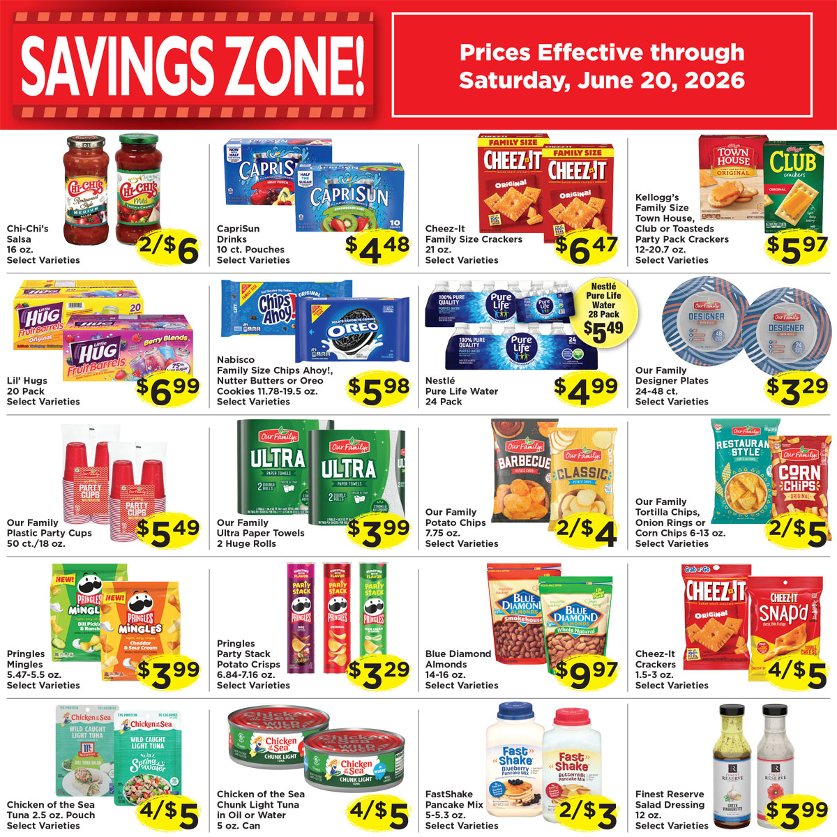 Savings Zone Page 1