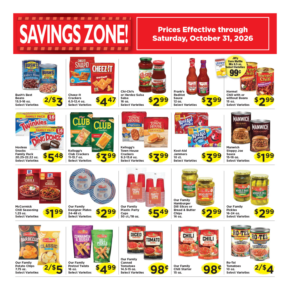 Savings Zone Page 1