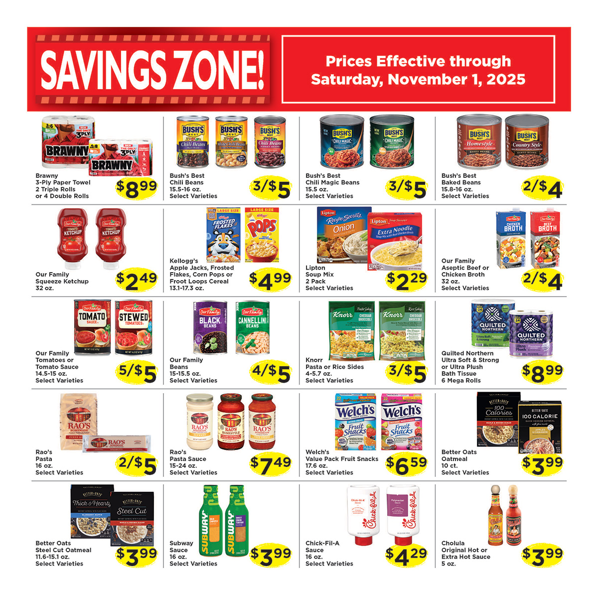 Savings Zone Page 1