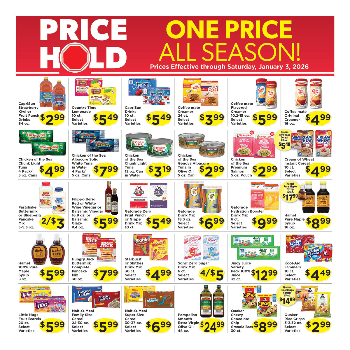 Price Hold Page 1