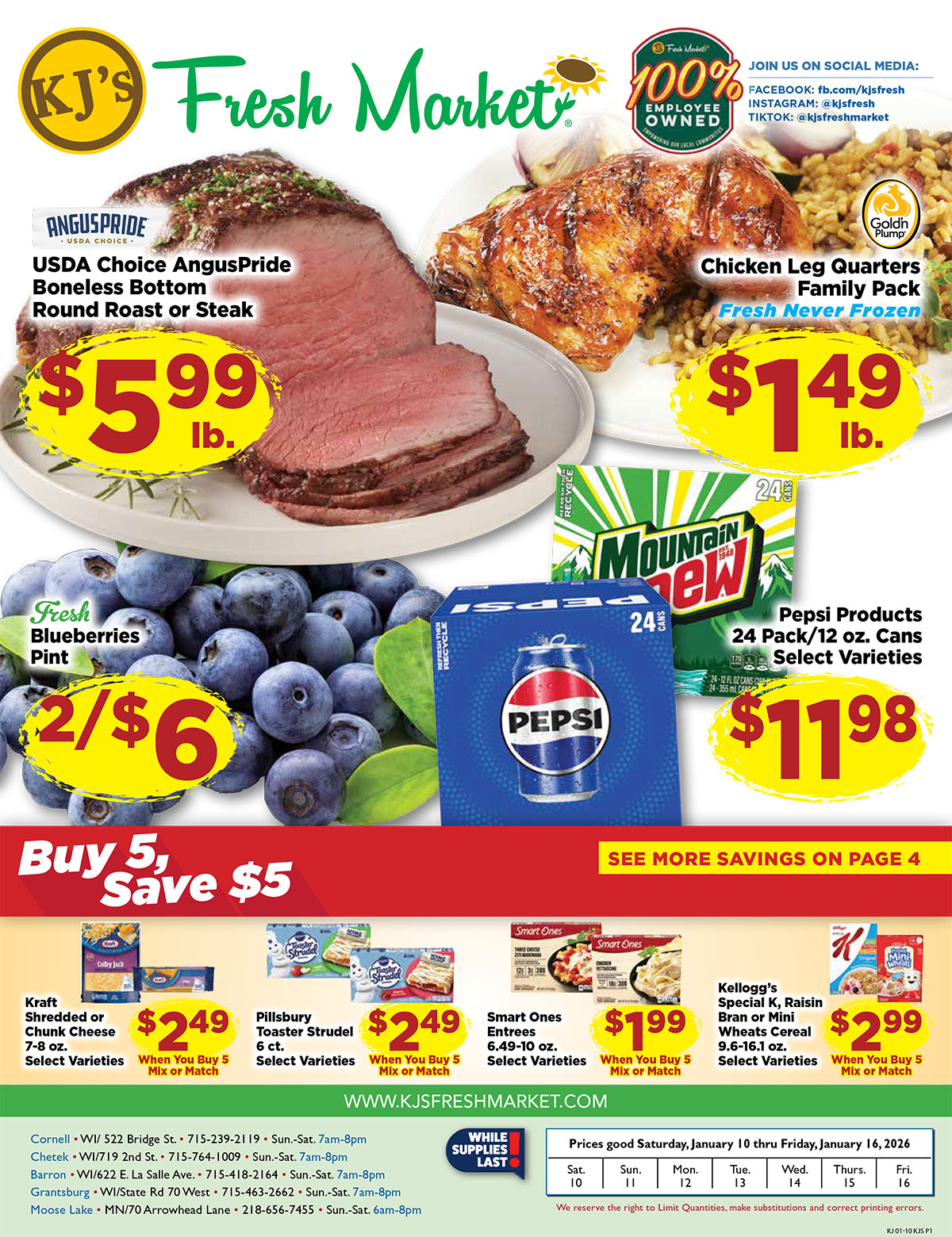 Weekly Ad Page 1