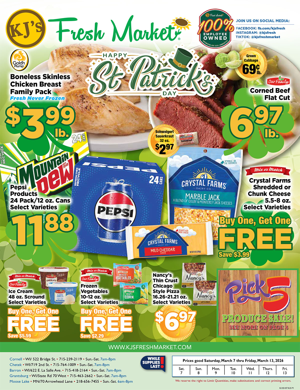 Weekly Ad Page 1