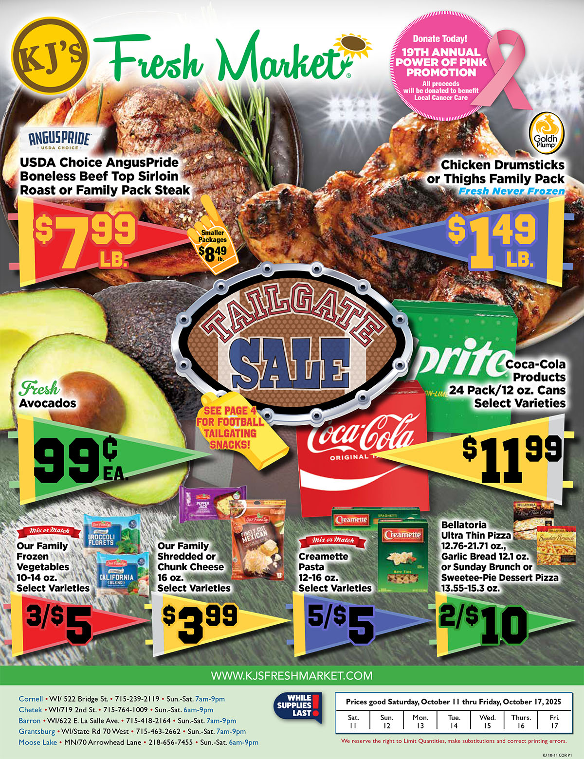 Weekly Ad Page 1