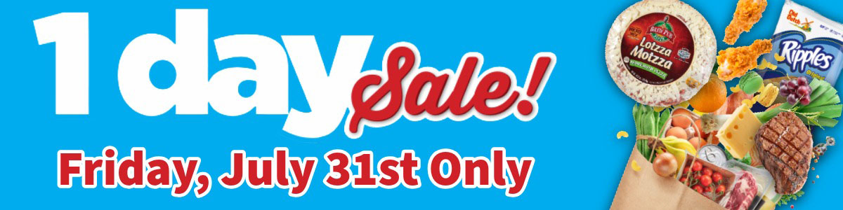 1 Day Sale