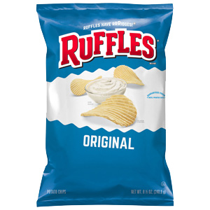 Ruffles potato chips