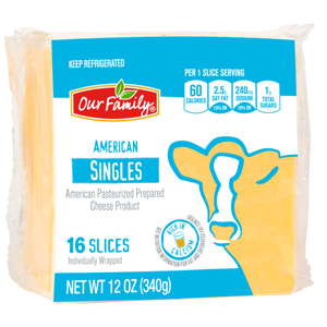 Our Family American Cheese Singles